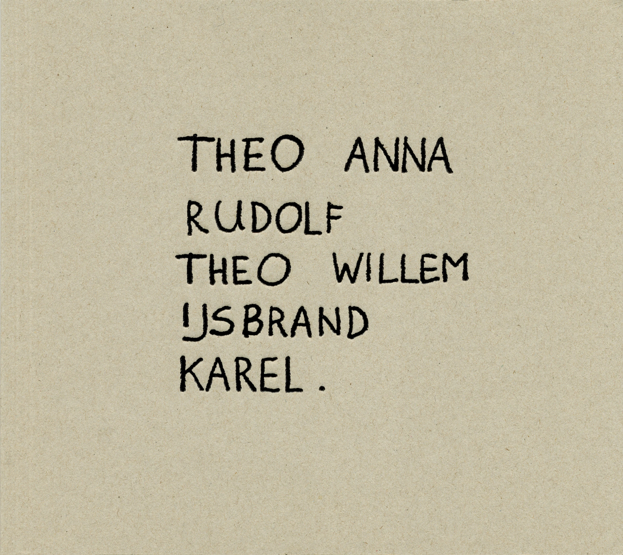 Catalogus van schilderijen van  Frans van Tartwijk. omslag ·  grafisch vormgegeven door Sanne Beeren